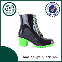 rubber cowboy boots wholesale fashion ladies rain shoes